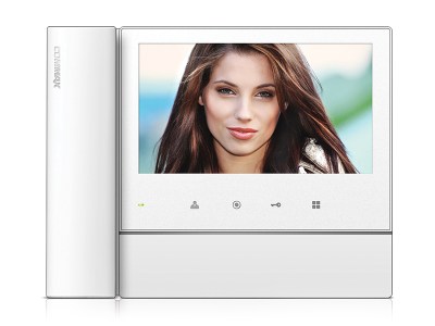 Commax CDV-70NM/4 (Белый) видео домофон с трубкой и памятью